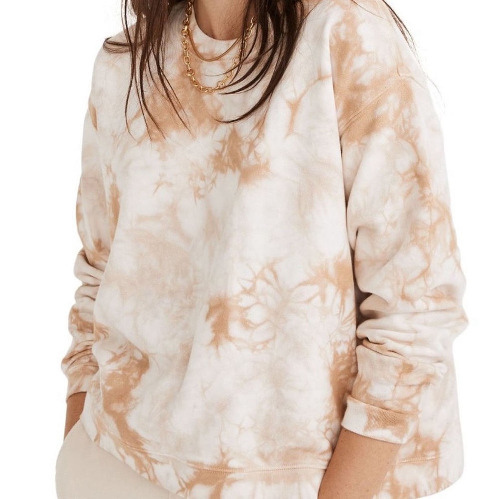 Madewell tie dye sweatshirt
